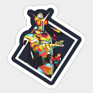 Kamen Rider W Sticker